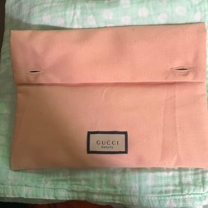 Gucci beauty makeup/perfume bag